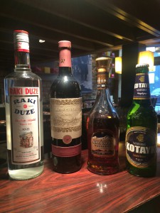 Raki, Vin rouge arménien, Cognac arménien, Bière arménienne